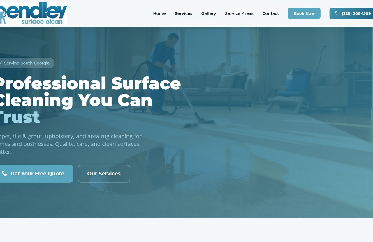 Pendley Surface Clean cover